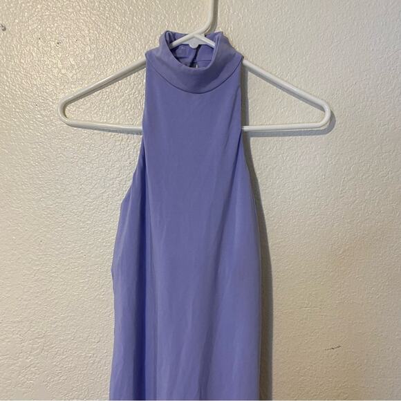 HATCH Maternity The Body High Neck Bodycon Periwinkle / Purple Dress Size XS - Picture 9 of 12